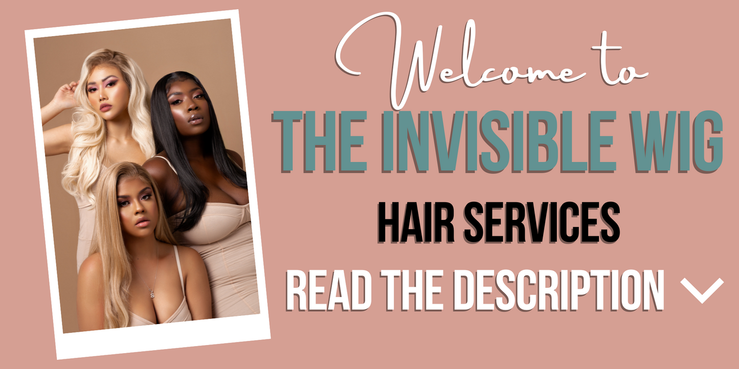 Machine-made Frontal Wig Making Service