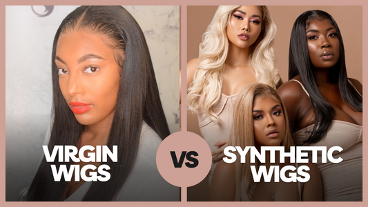 Comparing Virgin and Synthetic Wigs: Which One is Right for You?