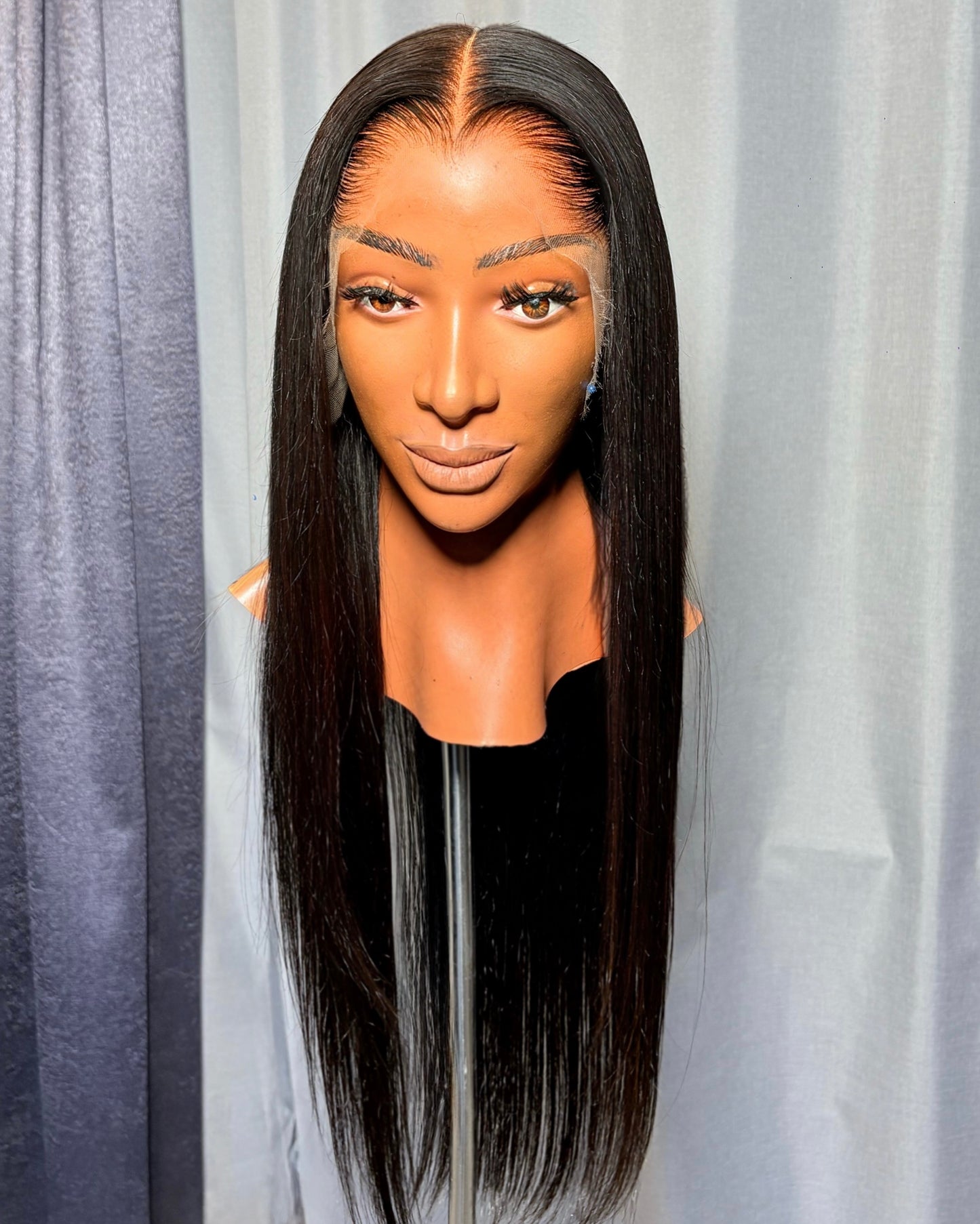 Lagos Hairline Straight Virgin Wigs (in stock)