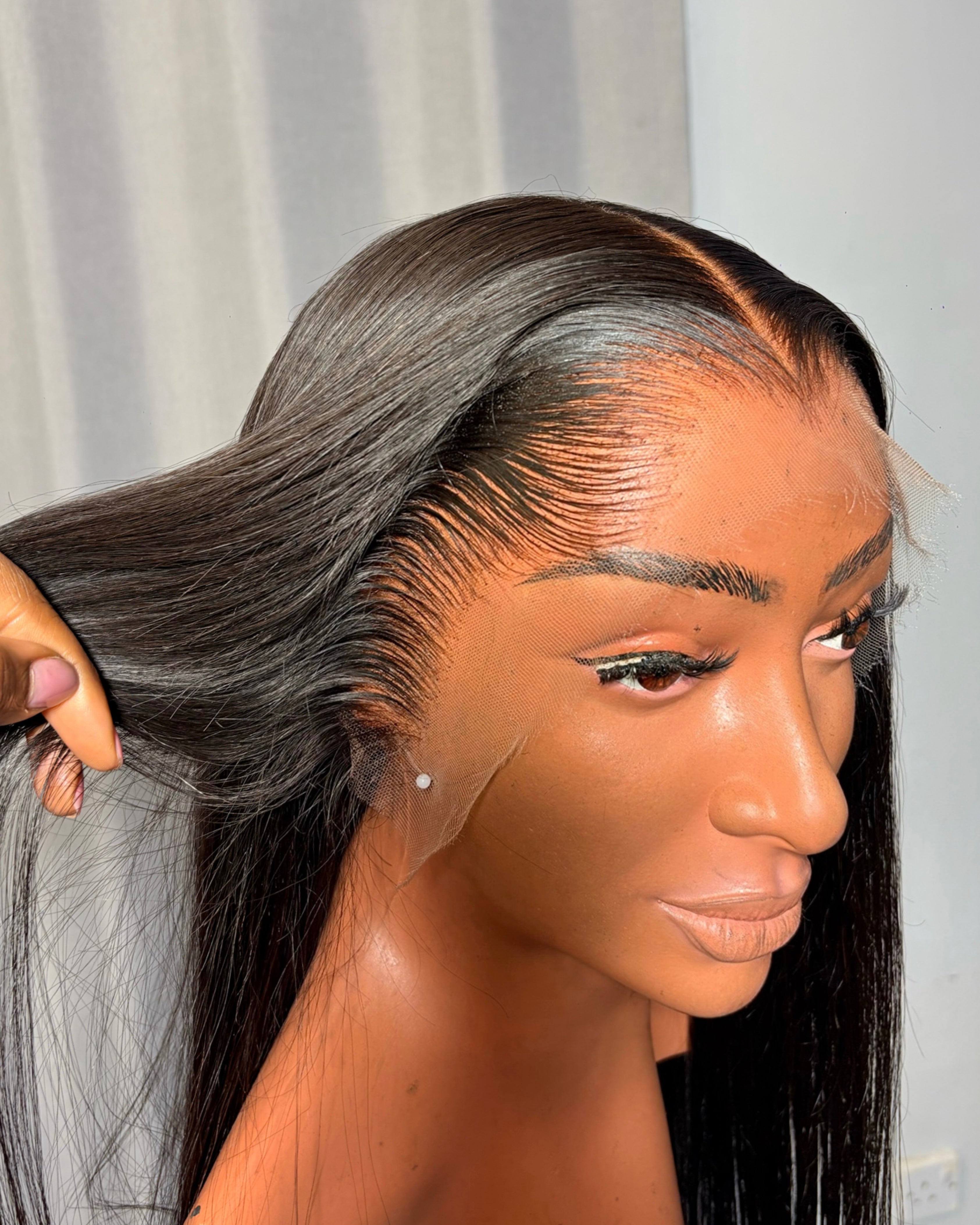 Lagos Hairline Straight Virgin Wigs (in stock)