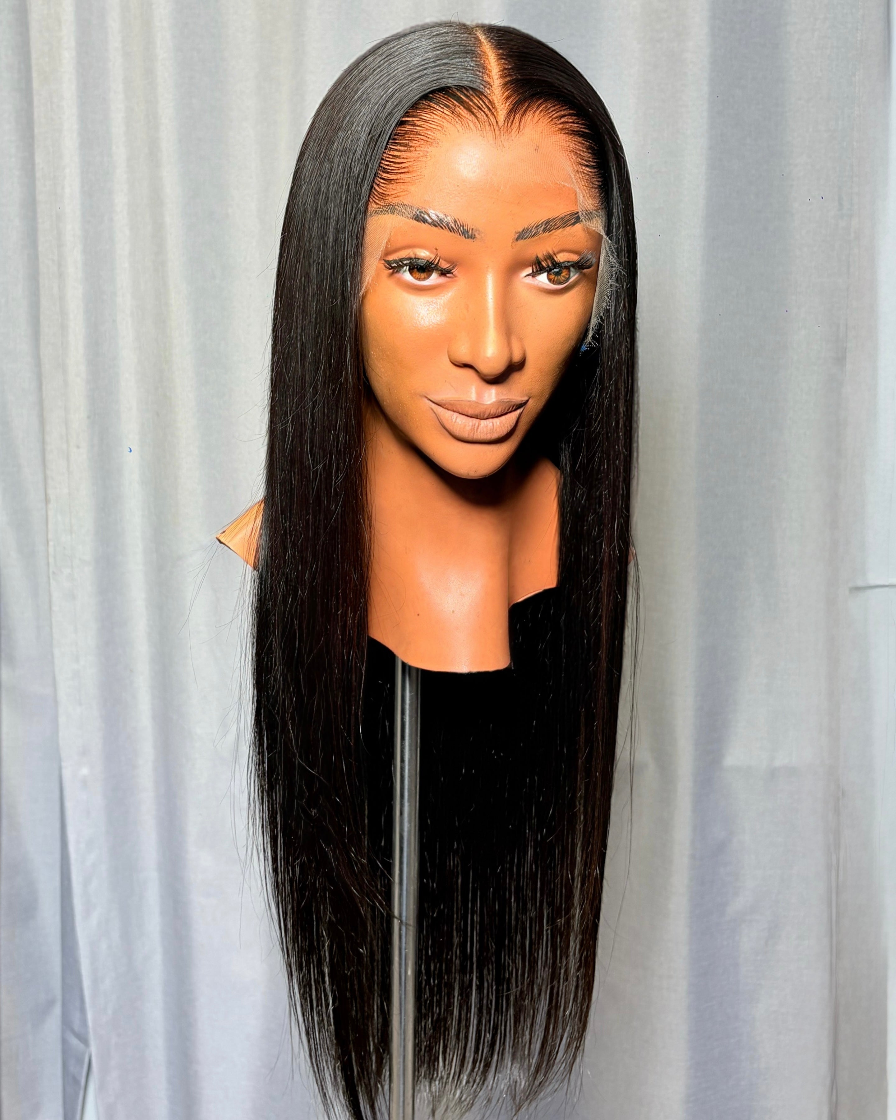 Lagos Hairline Straight Virgin Wigs (in stock)