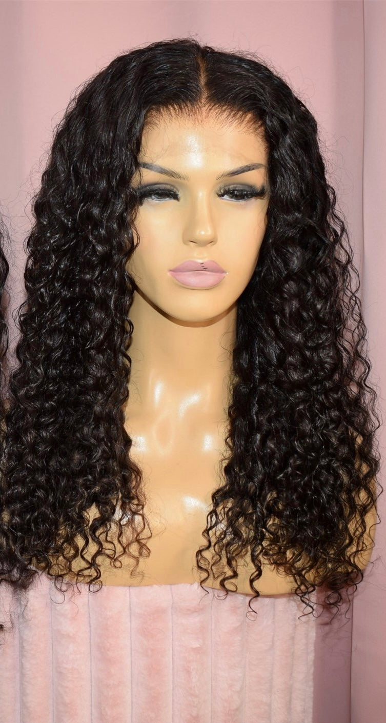 HD Curly Virgin Wigs (in stock)