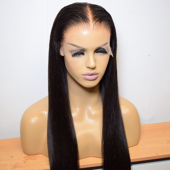 Glueless HD Straight Virgin Wigs (in stock)