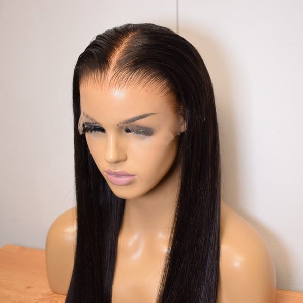Glueless HD Straight Virgin Wigs (in stock)